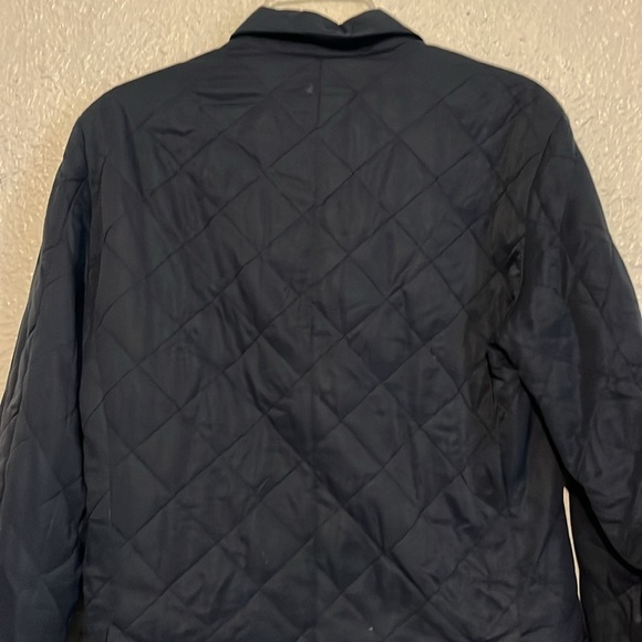 Art of Rhetoric navy blue quilted puff blazer, size small - Picture 9 of 9